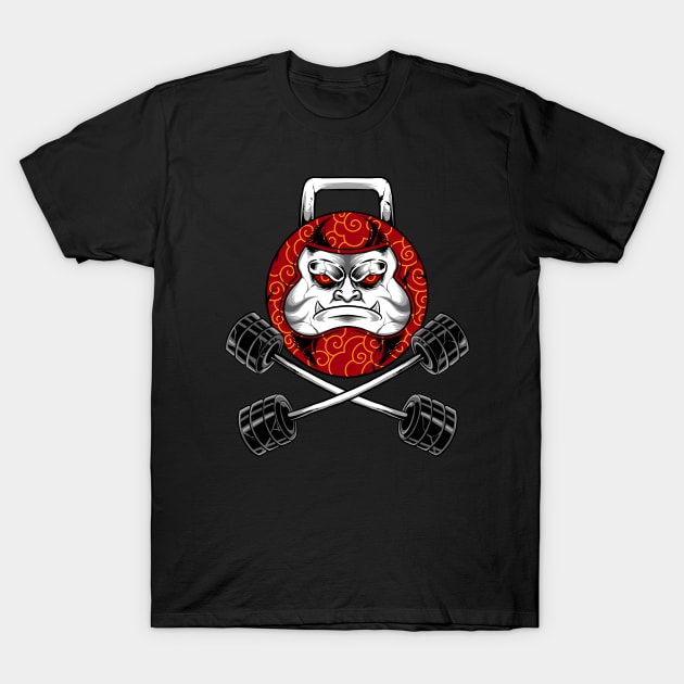 daruma gym T-Shirt by spoilerinc